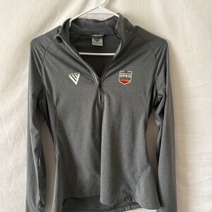 Houston Open Gray Women’s Golf Quarter Zip